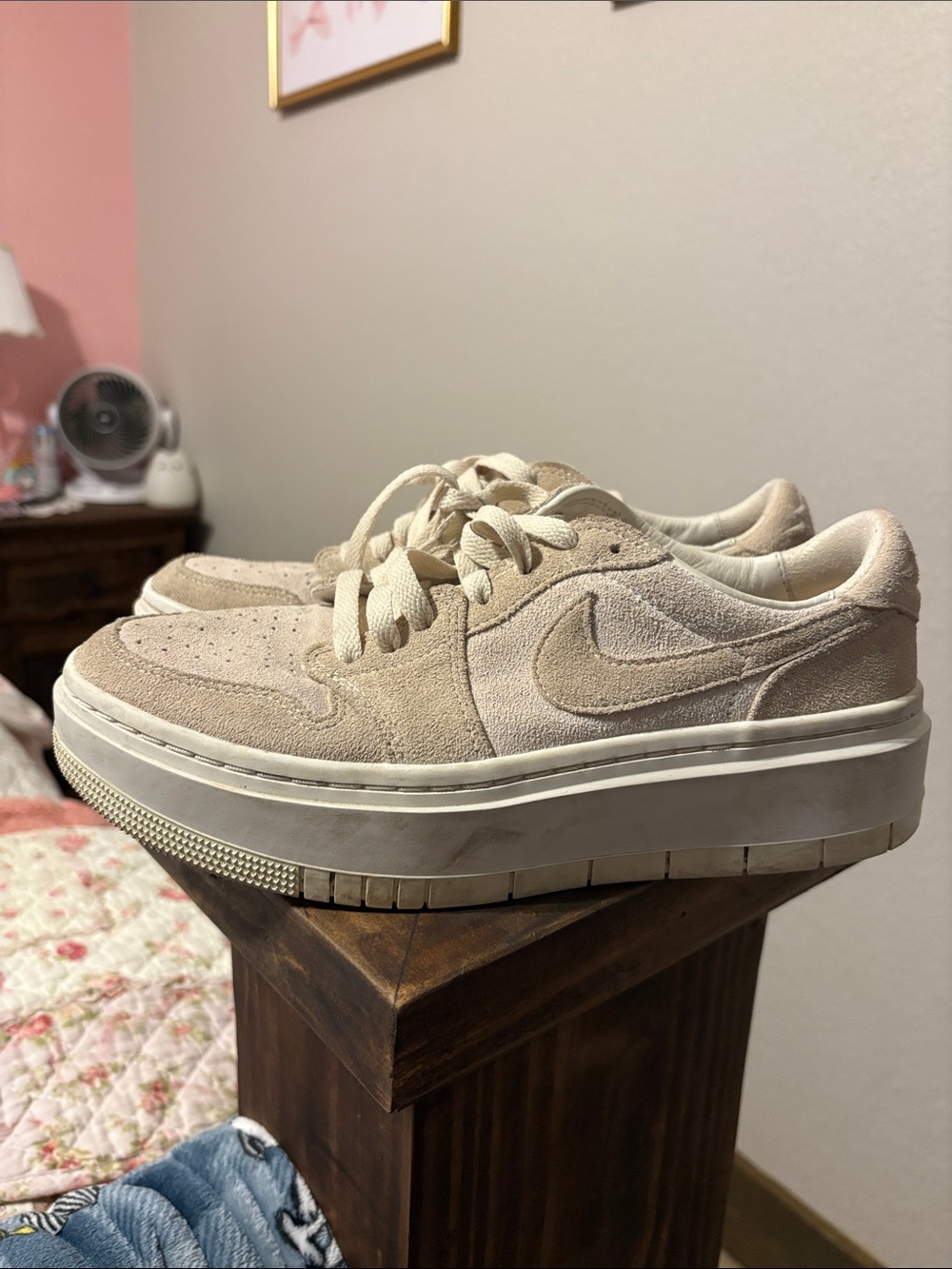 Nike Air Jordan 1 Elevate Low Women's Shoes in the 'Sail/Coconut Milk'